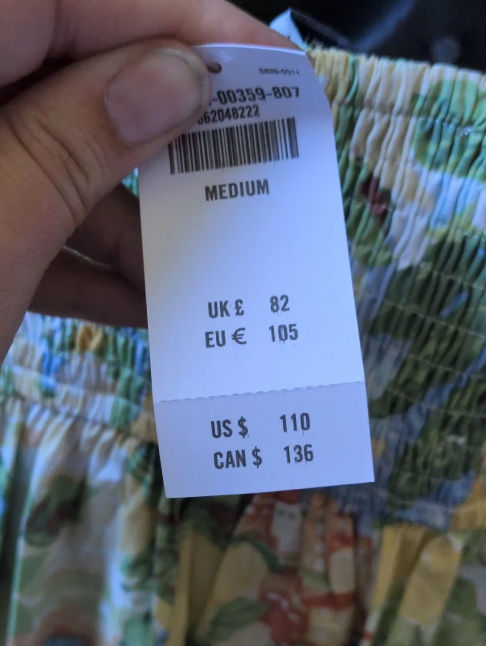 ✨ Nwt Abercrombie And Fitch Sweetheart Babydoll Maxi Dress In Tropical City M